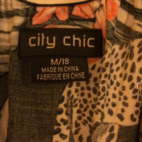 CityChic Floral Dress - Picture 4 of 4